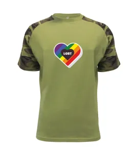 LGBT srdce duhové - Raglan Military