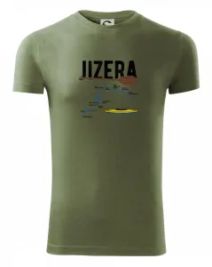 Mapa řeky Jizery - Viper FIT pánské triko