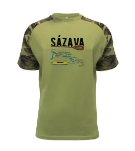 Mapa řeky Sázavy - Raglan Military