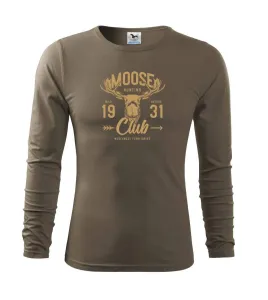 Moose club - Triko s dlouhým rukávem FIT-T long sleeve