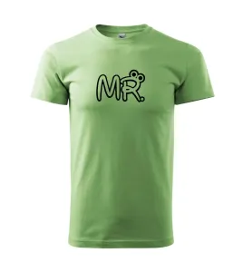 Mr, Mrs a Jr rodinná trička - Heavy new - triko pánské