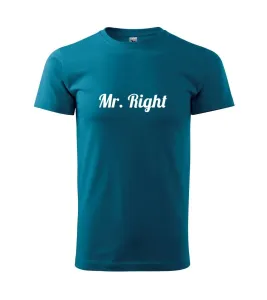 Mrs Right - Mr Right - Heavy new - triko pánské