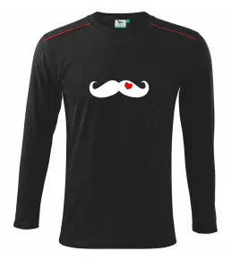 Mustache love - Triko s dlouhým rukávem Long Sleeve