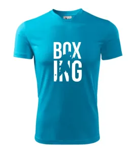 Nápis Boxing - Pánské triko Fantasy sportovní (dresovina)