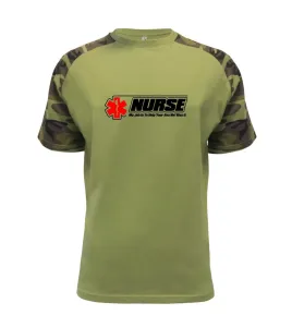 Nurse My Job Is To Save Your Ass Not Kiss It - Raglan Military