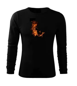 Oheň plamen - Triko s dlouhým rukávem FIT-T long sleeve
