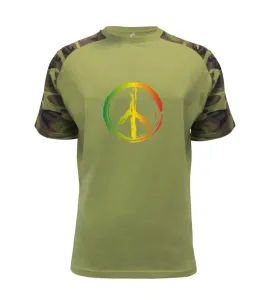 Peace symbol paint - Raglan Military