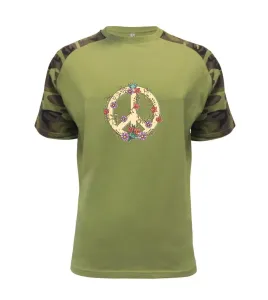 Peace symbol pískový - Raglan Military