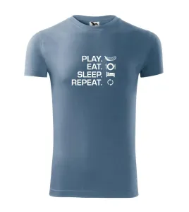 Play Eat Sleep Repeat florbal - Replay FIT pánské triko