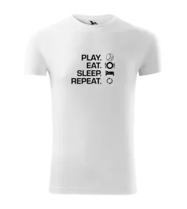 Play Eat Sleep Repeat tenis - Viper FIT pánské triko