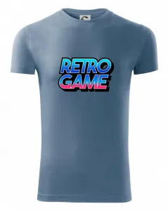 Retro game nápis barevný - Viper FIT pánské triko