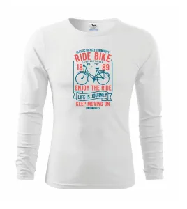 Ride Bike - Triko dětské Long Sleeve