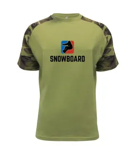 Snowboard logo - Raglan Military