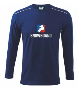 Snowboard logo - Triko s dlouhým rukávem Long Sleeve