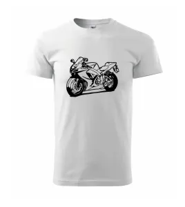 Sportovní motorka - Triko Basic Extra velké