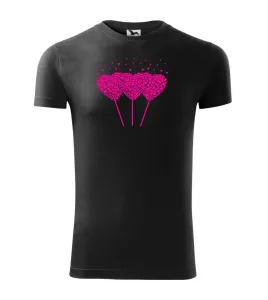 Srdce balónky - Viper FIT pánské triko