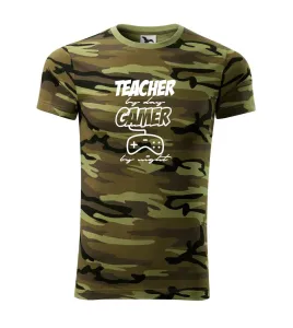 Teacher by Day Gamer by Night - Army CAMOUFLAGE