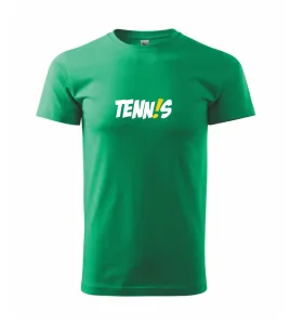 Tenis nápis - Heavy new - triko pánské