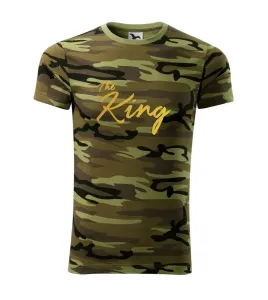 The King - His Queen - psací - Army CAMOUFLAGE