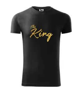 The King - His Queen - psací - Viper FIT pánské triko