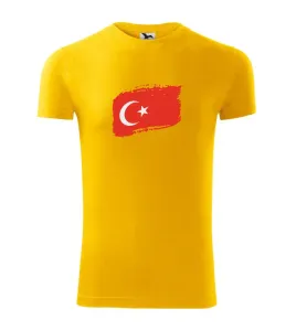 Turecko vlajka - Viper FIT pánské triko