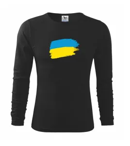Ukrajina vlajka - Triko dětské Long Sleeve