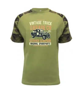 Vintage Truck - Raglan Military