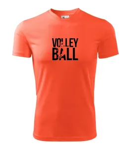 Volejbal nápis - Pánské triko Fantasy sportovní (dresovina)