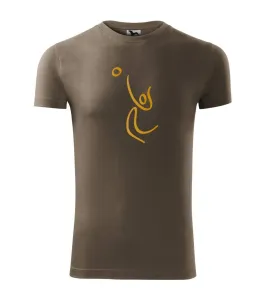Volejbal zlatá - Viper FIT pánské triko
