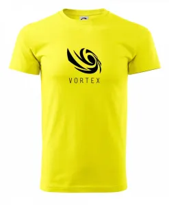 Vortex logo jednobarevné - Heavy new - triko pánské