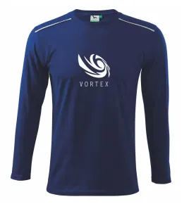 Vortex logo jednobarevné - Triko s dlouhým rukávem Long Sleeve