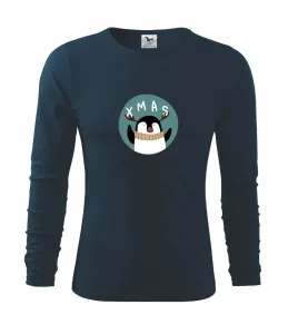 Xmas sob v kolečku - Triko s dlouhým rukávem FIT-T long sleeve