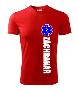 Záchranář - hvězda - Pánské triko Fantasy sportovní (dresovina)