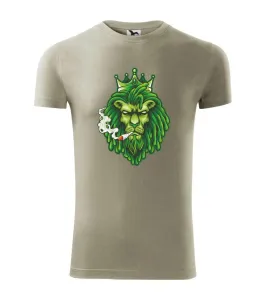 Zhulený lev zelený - Viper FIT pánské triko