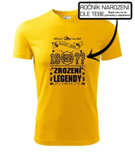 Zrození legendy - pro Hasiče - Pánské triko Fantasy sportovní (dresovina)