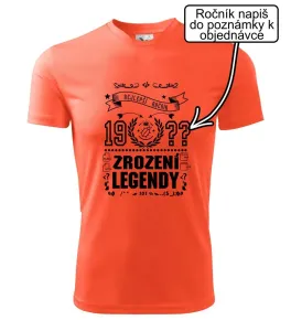 Zrození legendy - pro programátora - Pánské triko Fantasy sportovní (dresovina)