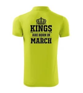 Kings are born in March - Polokošile Victory sportovní (dresovina)