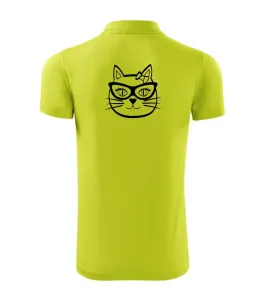Kočičí holka s brýlemi - Polokošile Victory sportovní (dresovina)