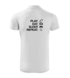 Play Eat Sleep Repeat americký fotbal - Polokošile Victory sportovní (dresovina)