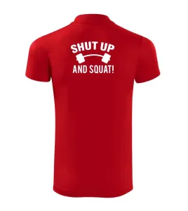 Shut up and squat - Polokošile Victory sportovní