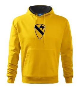 1st Cavalry Division - Mikina s kapucí hooded sweater