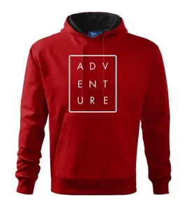 Adventure obdelník - Mikina s kapucí hooded sweater