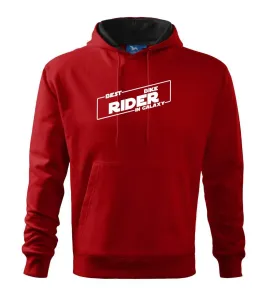 Best Bike rider in galaxy - Mikina s kapucí hooded sweater