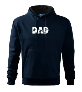 Football dad - Mikina s kapucí hooded sweater