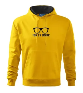 Forever - párty brýle - Mikina s kapucí hooded sweater