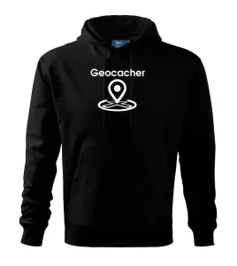 Geocacher maps - Mikina s kapucí hooded sweater