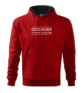 Geocacher - Mikina s kapucí hooded sweater