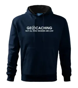 Geocaching lost - Mikina s kapucí hooded sweater