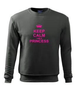 Keep calm i am a princess - Mikina Essential pánská