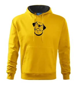 Labrador obrys - Mikina s kapucí hooded sweater